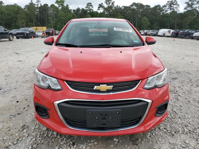 1G1JD5SH7H4122053 - 2017 CHEVROLET SONIC LT 红色 照片 5