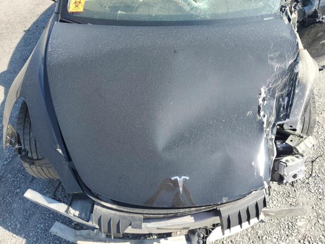 5YJ3E1EA8NF188264 - 2022 TESLA MODEL 3 BLACK photo 11