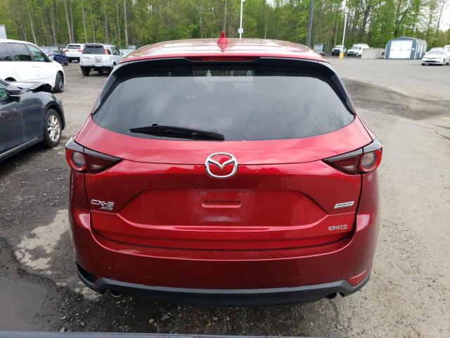 JM3KFBCLXH0159636 - 2017 MAZDA CX-5 TOURING RED photo 6