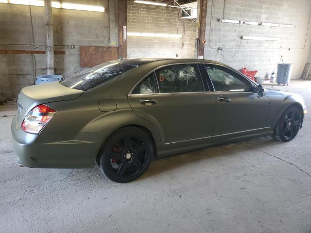 WDDNG86X28A203035 - 2008 MERCEDES-BENZ S 550 4MATIC GREEN photo 3