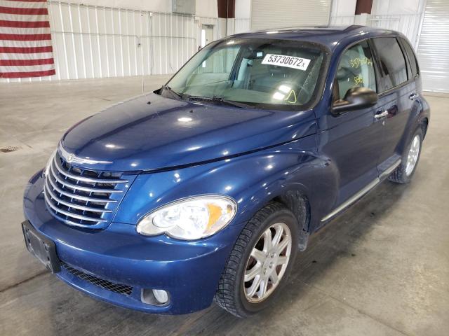 3A4GY5F91AT134220 - 2010 CHRYSLER PT CRUISER BLUE photo 2