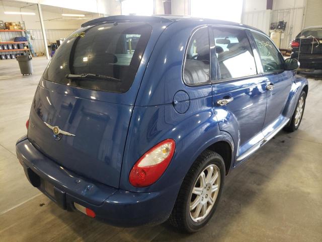 3A4GY5F91AT134220 - 2010 CHRYSLER PT CRUISER BLUE photo 4