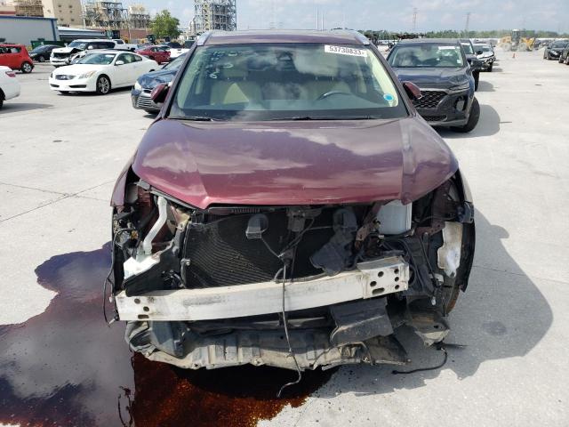 5TDKZRFH8HS221466 - 2017 TOYOTA HIGHLANDER SE MAROON photo 5