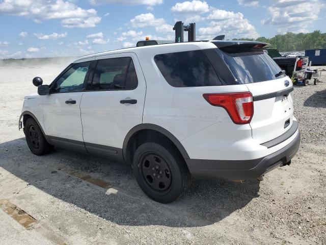 1FM5K8AR5KGA31035 - 2019 FORD EXPLORER POLICE INTERCEPTOR 白色 照片 2