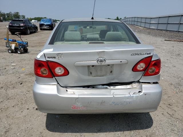 1NXBR32E36Z574789 - 2006 TOYOTA COROLLA CE SILVER photo 6