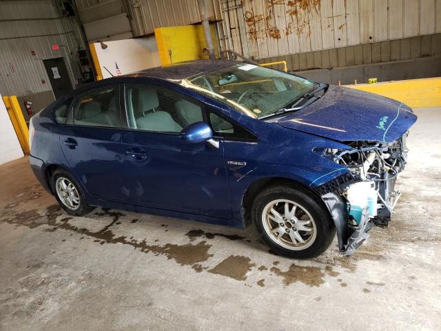 JTDKN3DUXB0292011 - 2011 TOYOTA PRIUS BLUE photo 4