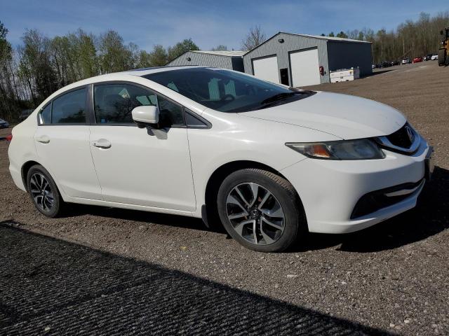 2HGFB2F54FH056001 - 2015 HONDA CIVIC LX WHITE photo 4