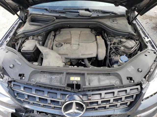 4JGDA5HB9FA559210 - 2015 MERCEDES-BENZ ML 350 4MATIC GRAY photo 12