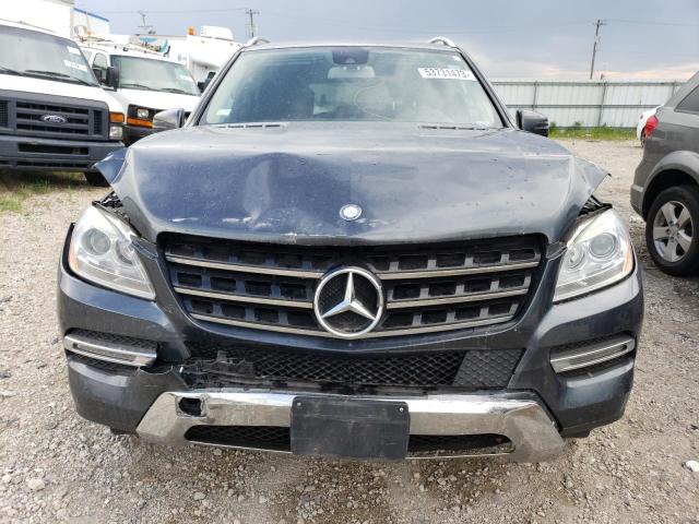 4JGDA5HB9FA559210 - 2015 MERCEDES-BENZ ML 350 4MATIC GRAY photo 5