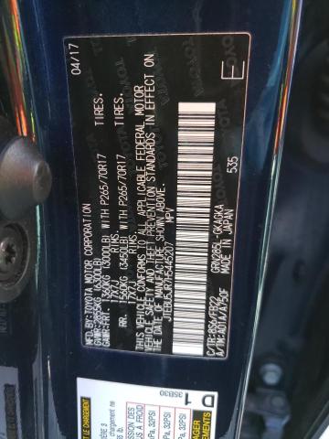 JTEBU5JR7H5445207 - 2017 TOYOTA 4RUNNER SR5/SR5 PREMIUM 蓝色 照片 13