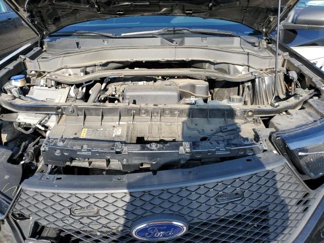 1FM5K8AB6MGB89700 - 2021 FORD EXPLORER POLICE INTERCEPTOR 黑色 照片 12