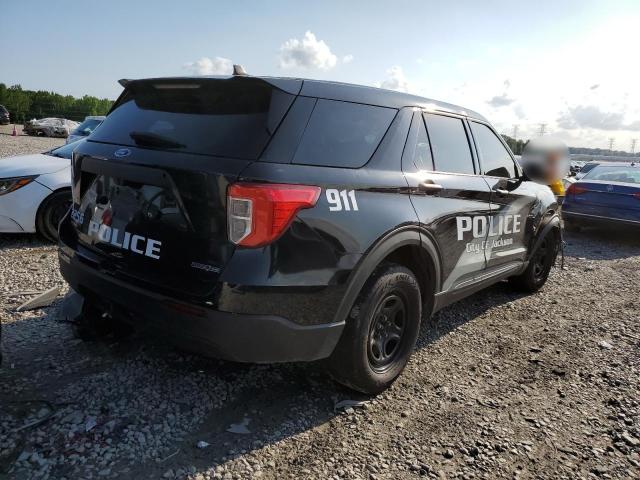 1FM5K8AB6MGB89700 - 2021 FORD EXPLORER POLICE INTERCEPTOR 黑色 照片 3