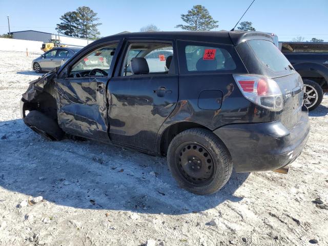 2T1KR32E78C701287 - 2008 TOYOTA COROLLA MA XR BLACK photo 2