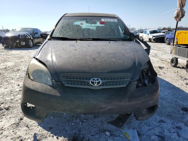 2T1KR32E78C701287 - 2008 TOYOTA COROLLA MA XR BLACK photo 5