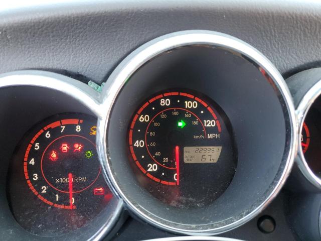 2T1KR32E78C701287 - 2008 TOYOTA COROLLA MA XR BLACK photo 9