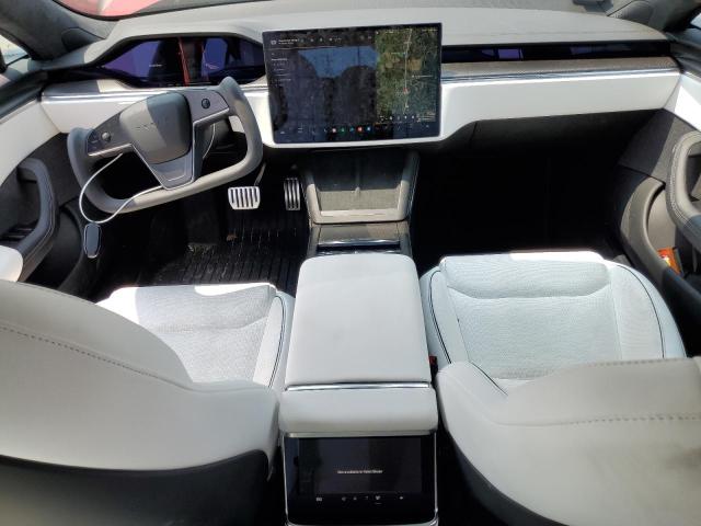 5YJSA1E60NF474032 - 2022 TESLA MODEL S Կարմիր լուսանկար 8