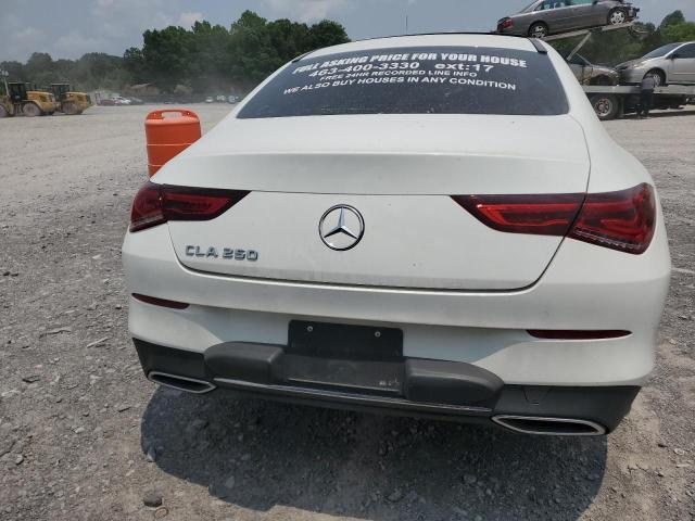 WDD5J4GB0LN077580 - 2020 MERCEDES-BENZ CLA 250 WHITE photo 6