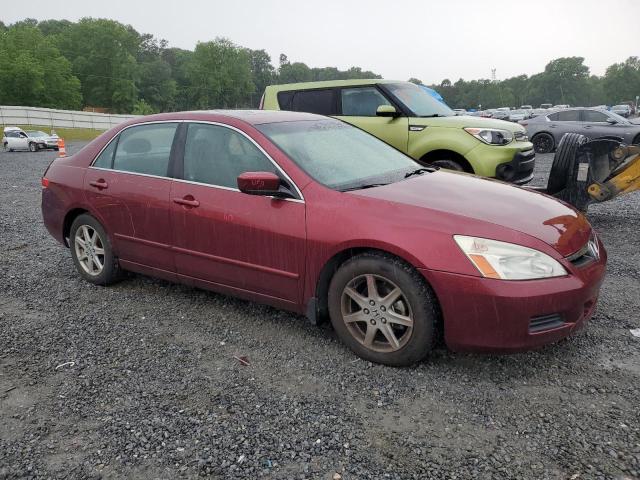 1HGCM66884A099427 - 2004 HONDA ACCORD EX RED photo 4