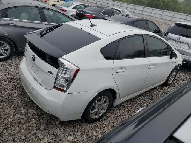 JTDKN3DUXA0244586 - 2010 TOYOTA PRIUS WHITE photo 3