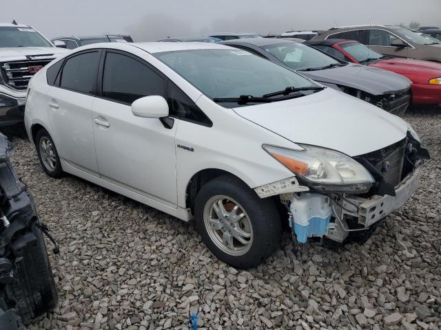 JTDKN3DUXA0244586 - 2010 TOYOTA PRIUS WHITE photo 4