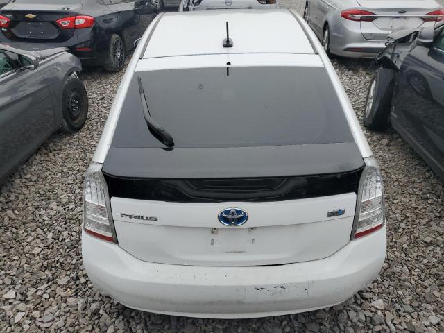 JTDKN3DUXA0244586 - 2010 TOYOTA PRIUS WHITE photo 6