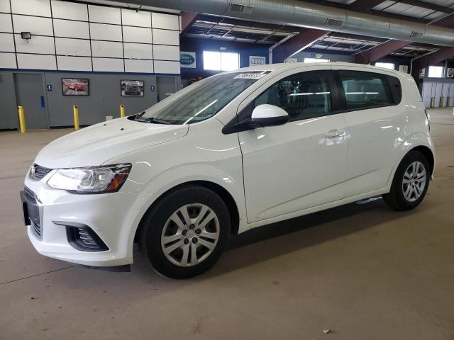 1G1JG6SB4K4142812 - 2019 CHEVROLET SONIC WHITE photo 1