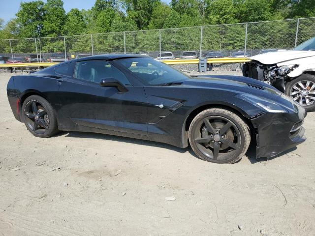 1G1YB2D71F5108082 - 2015 CHEVROLET CORVETTE STINGRAY 1LT BLACK photo 4
