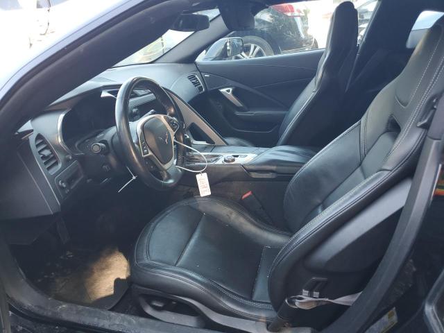 1G1YB2D71F5108082 - 2015 CHEVROLET CORVETTE STINGRAY 1LT BLACK photo 7