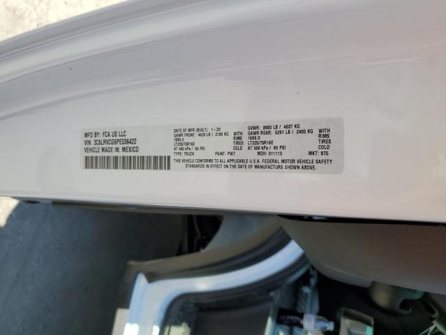 3C6LRVCG6PE536422 - 2023 RAM PROMASTER 2500 HIGH 白色 照片 13