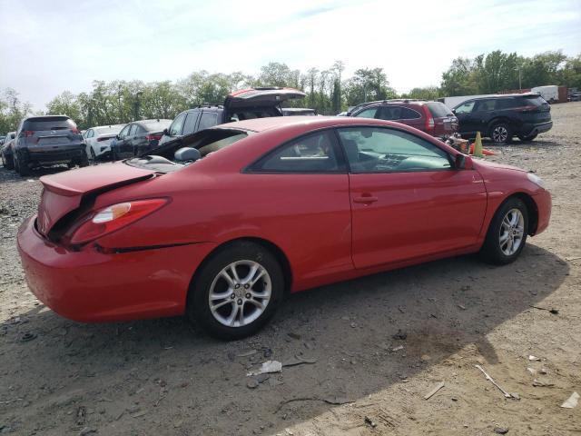 4T1CE30P56U616559 - 2006 TOYOTA CAMRY SOLA SE RED photo 3