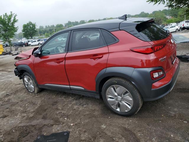 KM8K23AG7MU106309 - 2021 HYUNDAI KONA SEL RED photo 2