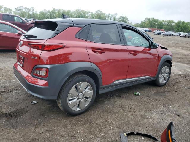 KM8K23AG7MU106309 - 2021 HYUNDAI KONA SEL RED photo 3