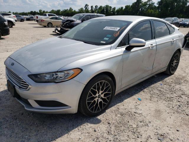 3FA6P0H72HR149938 - 2017 FORD FUSION SE SILVER photo 1