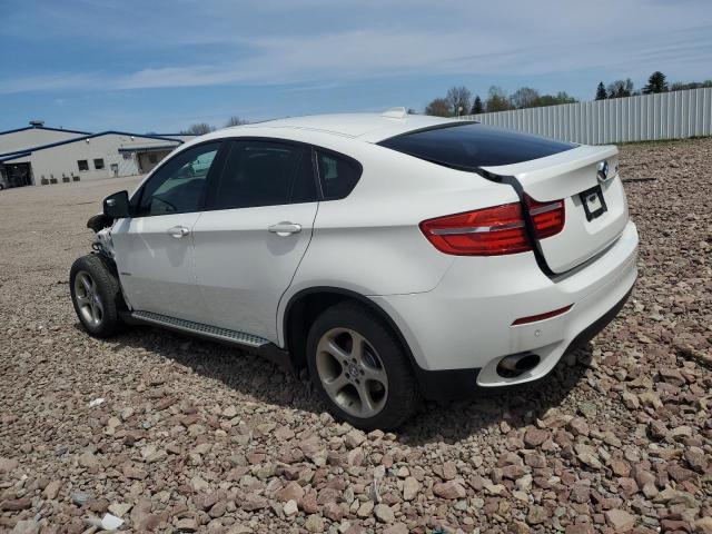 5UXFG2C51E0C44709 - 2014 BMW X6 XDRIVE35I WHITE photo 2