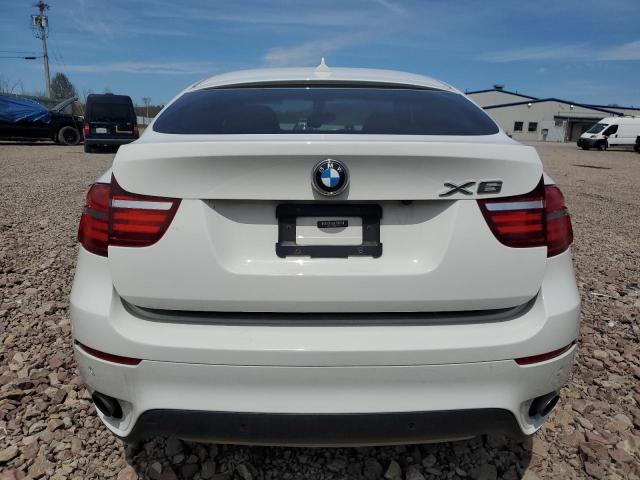 5UXFG2C51E0C44709 - 2014 BMW X6 XDRIVE35I WHITE photo 6