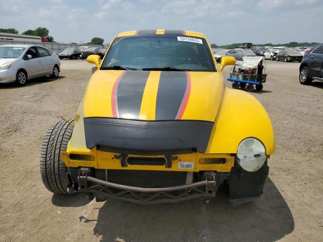 1GCES14P13B100727 - 2003 CHEVROLET SSR 黄色 照片 5