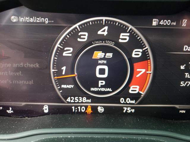 WAUC4CF56KA000939 - 2019 AUDI S5 PRESTIGE 灰色 照片 9