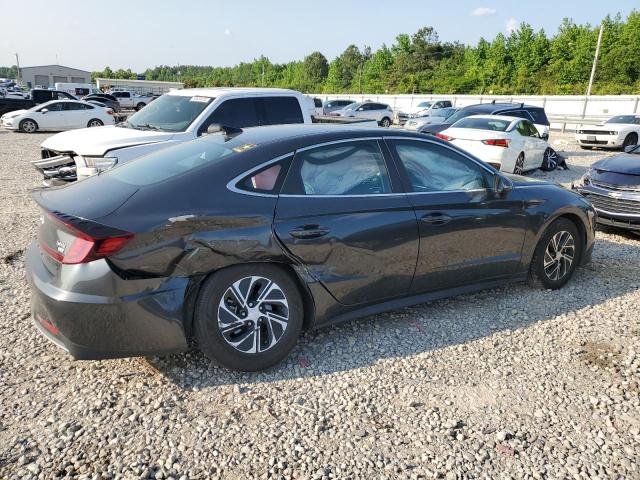 KMHL24JJXMA033055 - 2021 HYUNDAI SONATA HYBRID GRAY photo 3