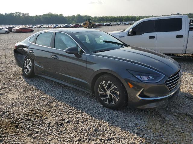 KMHL24JJXMA033055 - 2021 HYUNDAI SONATA HYBRID GRAY photo 4