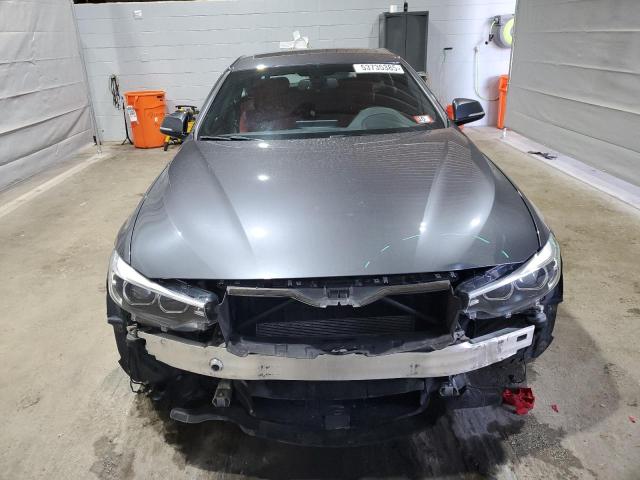 WBA4J3C54KBL05352 - 2019 BMW 430XI GRAN COUPE GRAY photo 5