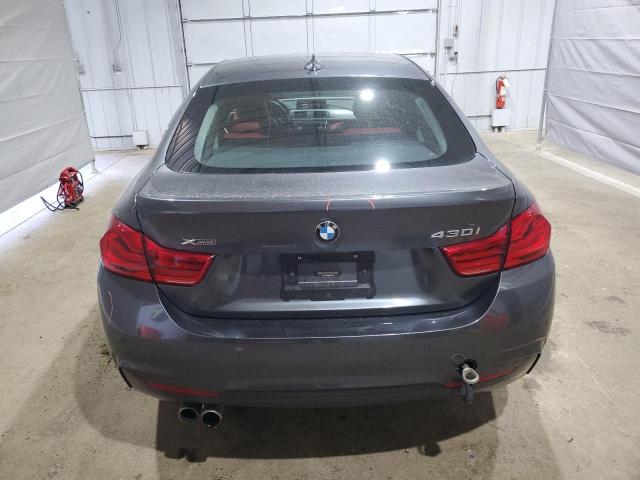 WBA4J3C54KBL05352 - 2019 BMW 430XI GRAN COUPE GRAY photo 6