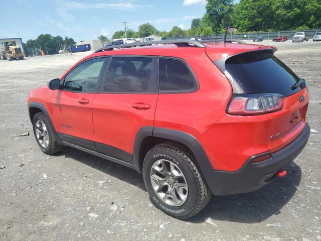 1C4PJMBX8KD254631 - 2019 JEEP CHEROKEE TRAILHAWK RED photo 2