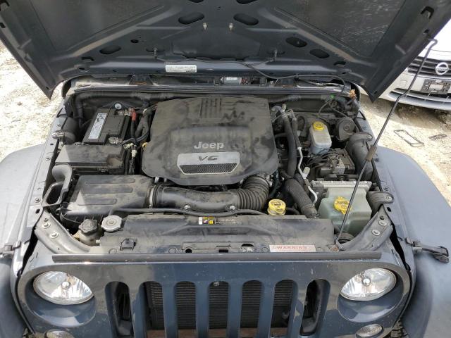 1C4AJWAG5HL632406 - 2017 JEEP WRANGLER SPORT GRAY photo 12