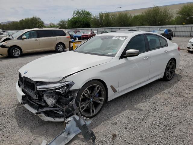 WBAJB9C52JB035829 - 2018 BMW M550XI WHITE photo 1