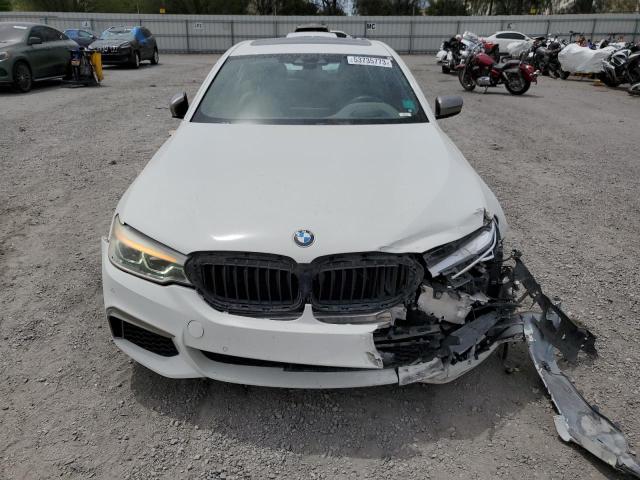 WBAJB9C52JB035829 - 2018 BMW M550XI WHITE photo 5