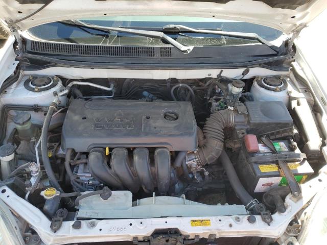 2T1KR32EX5C415347 - 2005 TOYOTA COROLLA MA XR WHITE photo 11