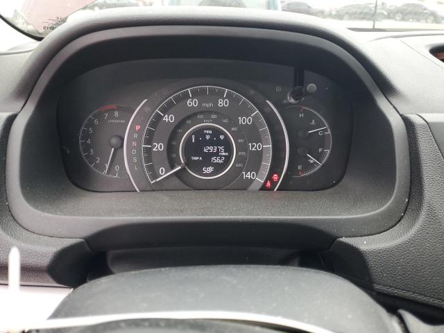 2HKRM3H51GH561348 - 2016 HONDA CR-V EX BURGUNDY photo 9