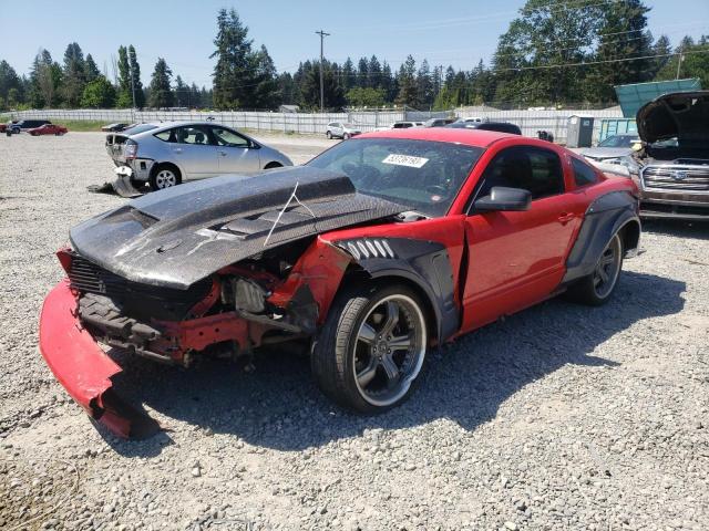 1ZVFT82H575337955 - 2007 FORD MUSTANG GT RED photo 1