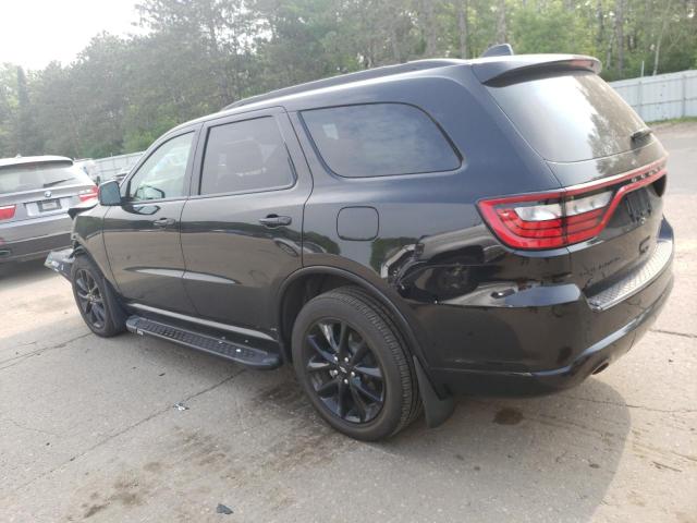 1C4RDJDG0KC836546 - 2019 DODGE DURANGO GT BLACK photo 2