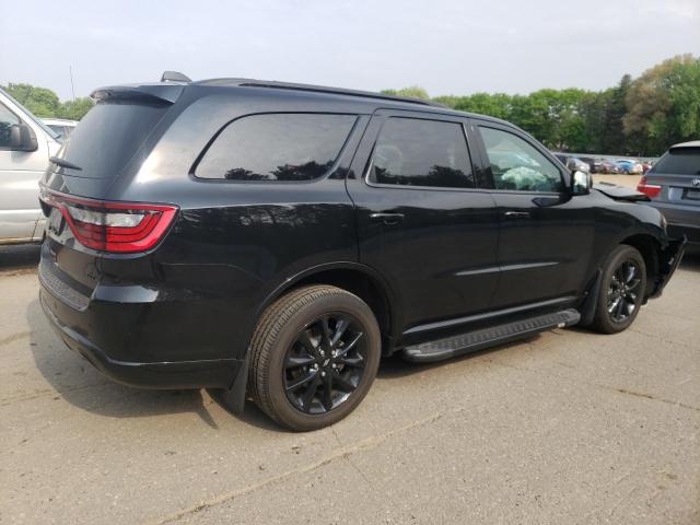 1C4RDJDG0KC836546 - 2019 DODGE DURANGO GT BLACK photo 3